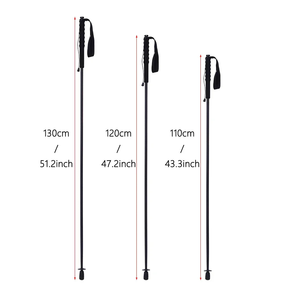 Ultra-Light Carbon Fiber Folding Trekking Pole Adjustable 110–130 cm (43–51 in) Collapsible Hiking and Walking Stick